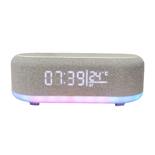 Smart Home Speaker, Alarm &amp; Lamp with LED Lights