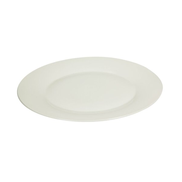 Mento White Ceramic Hotel Dinnerware Set 8 Piece