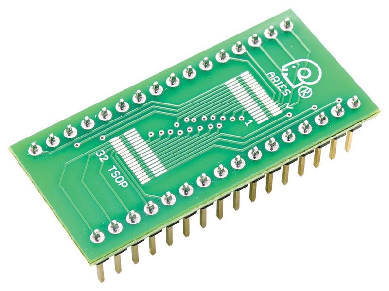 Aries (LCQT-SOIC32) IC Adapter- 32-SOIC to 32-DIP