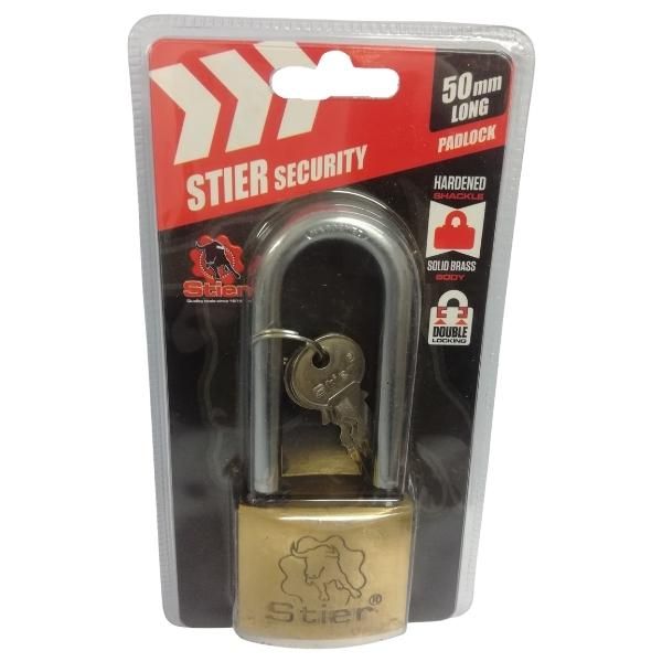Stier - Padlock with 3 x Keys - 50mm