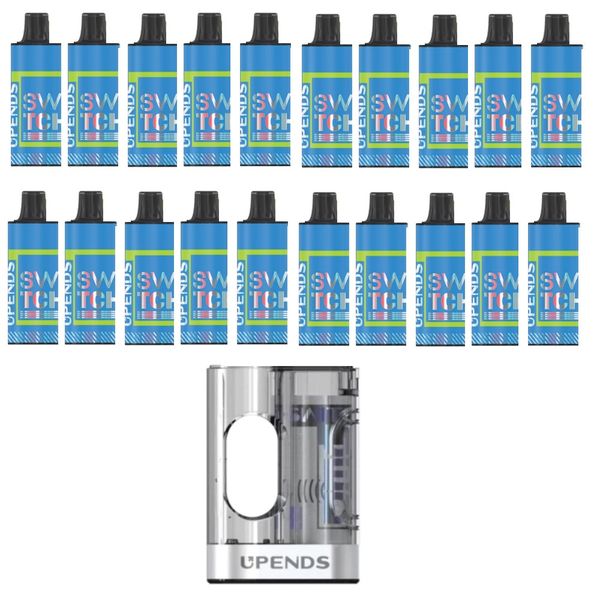 Upends Switch Disposable Vape Pods 50mg &amp; Battery - Blackberry Sour Rasp-20