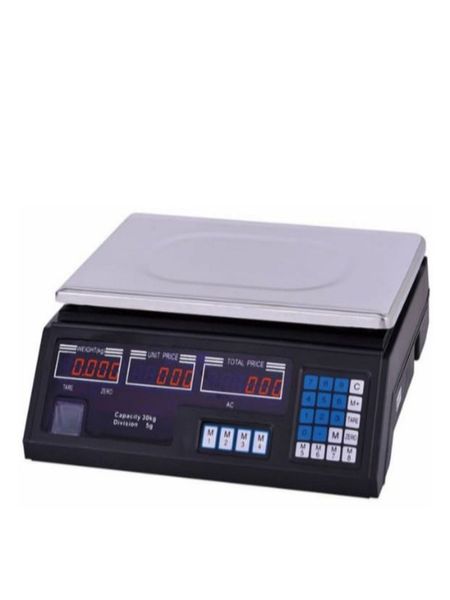 Electronic Digital Price Scale - 40kg