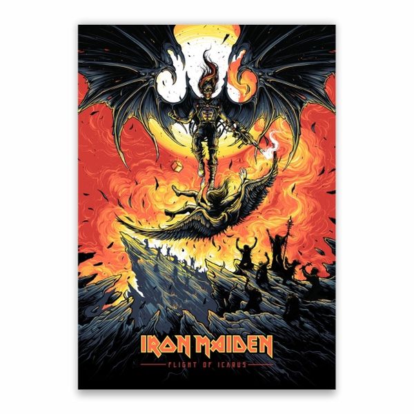 Iron Maiden Flight Of Icarus Poster - A1