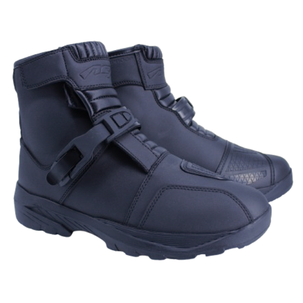 Nexo BT-0382 Short Adventure Boot - Black (SINGLE STRAP)