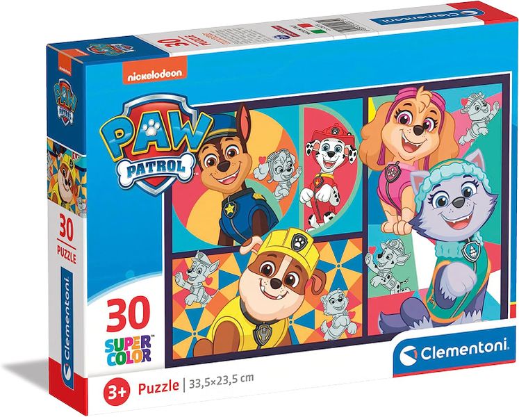 Clementoni 30 Pieces Puzzle - Paw Patrol