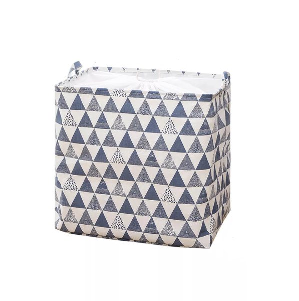 100L Folding Storage and Laundry Baskets with Drawstring