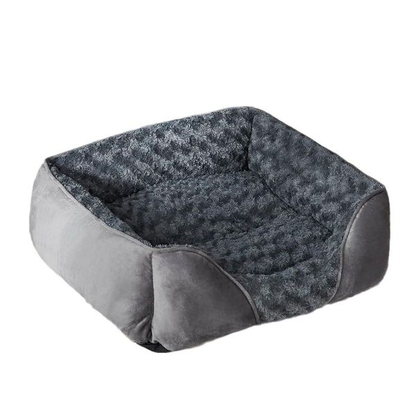 JESSEJESSE Dog Bed Soft Calming Puppy Bed Durable Pet Cuddler with -XL