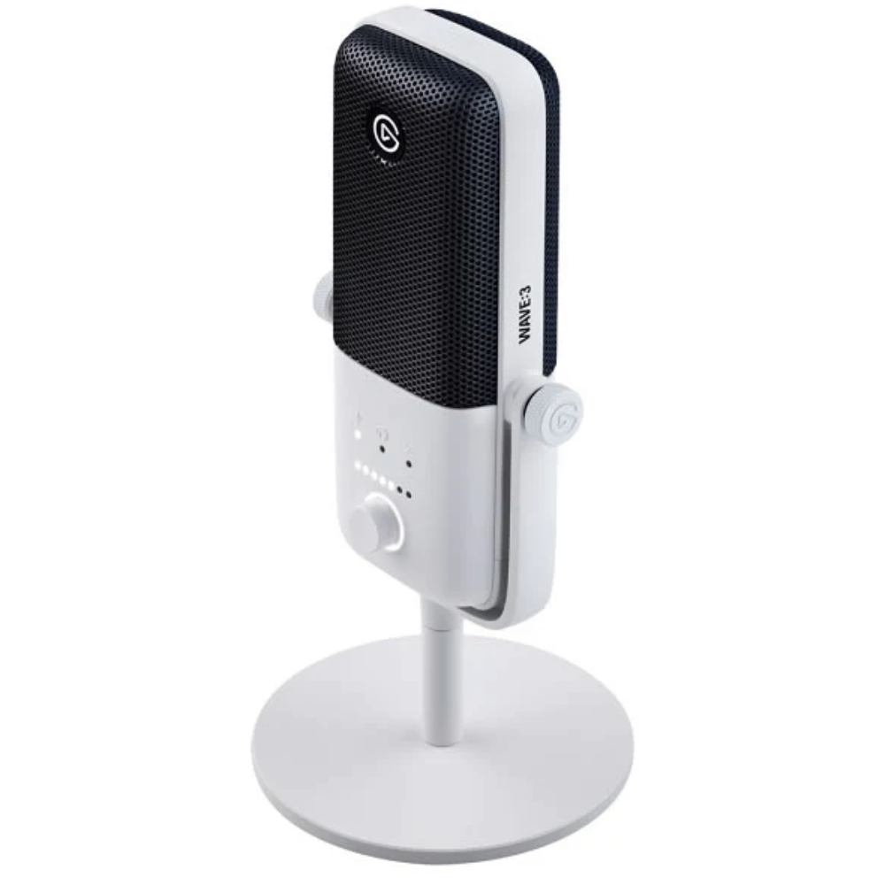 Elgato Mic - Wave 3 White Premier Condenser Microphone | Shop