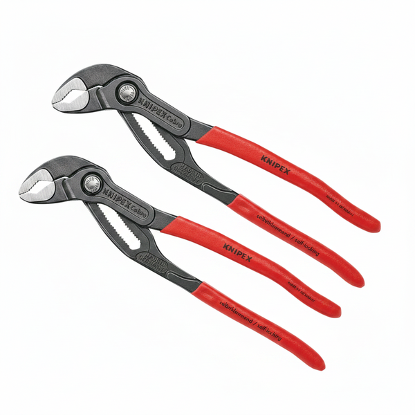Force 300mm Adjustable Waterpump Pliers for Plumbing and - 2 Pack