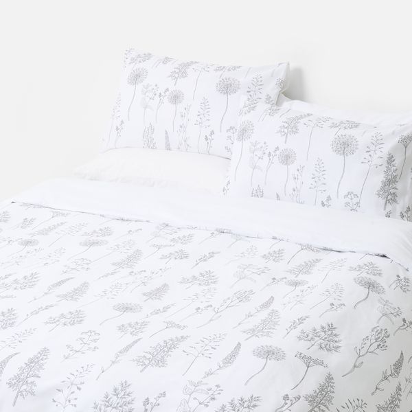 George &amp; Mason - Vintage Botanical Duvet Cover Set