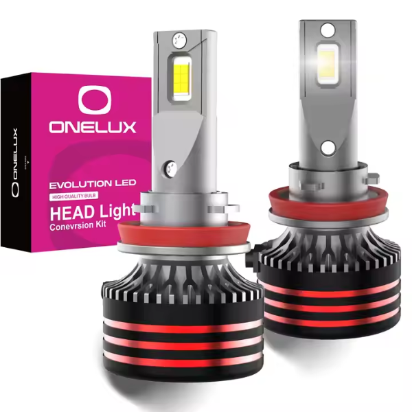 Onelux H11 65W 6500LM High-Performance LED Bulbs - Set of 2