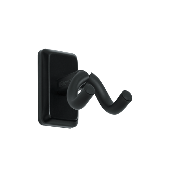 Gator &amp; Frameworks Black Wall Mount Ukulele/Mandolin Hanger