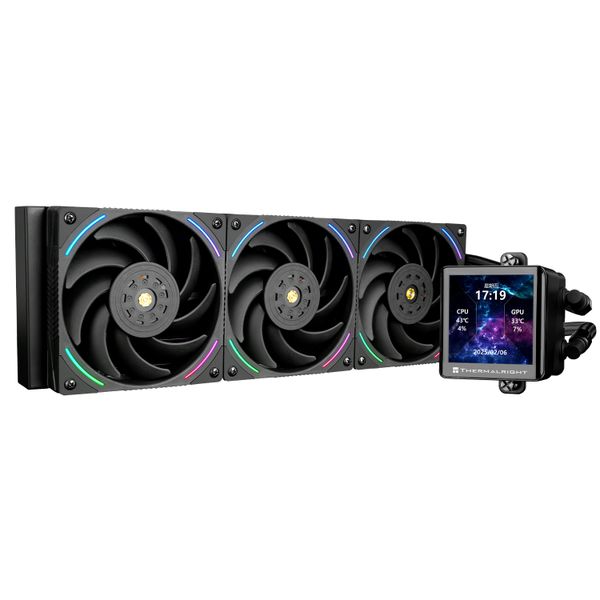 Thermalright Frozen Vision 360 ARGB AIO CPU Liquid Cooler - Black