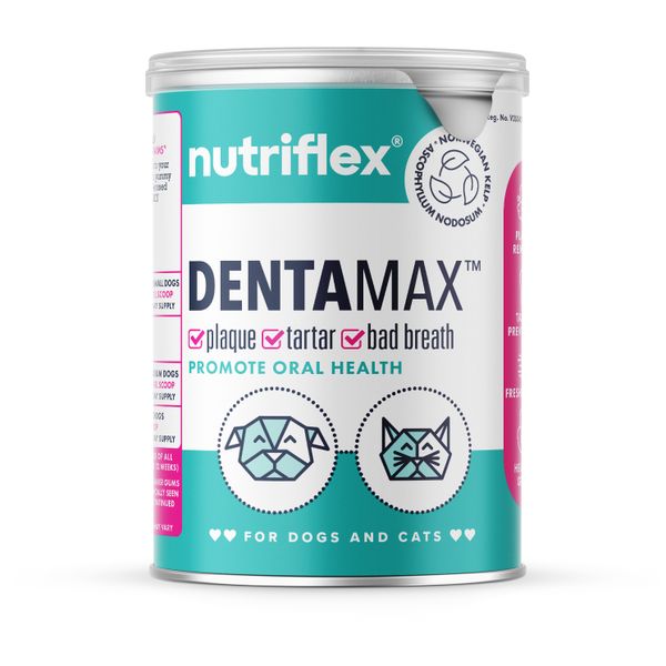 DentaMax Dental Oral Hygiene Powder for Dogs and Cats - 180g