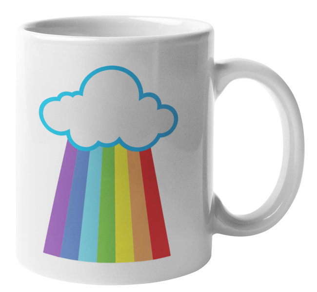 Mugmania -Rainbow Rain Coffee Mug