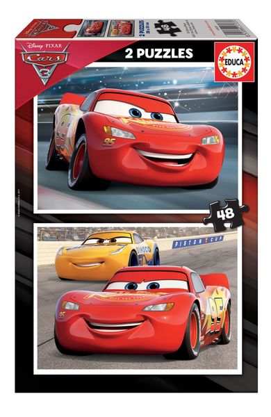 Educa Disney Cars 3 Puzzles (2x48 Piece)