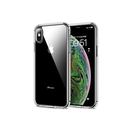 Clear Case Slim TPU Shockproof Cover Compatible with iPhone XS Max Image