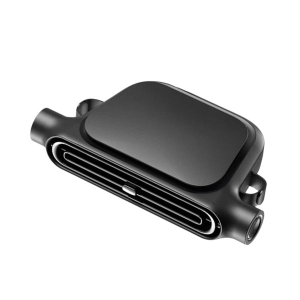 USB Powered Car Seat Fan With Adjustable Air Vent and 3 Speed Settings