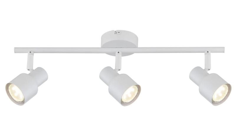 Bright Star 3-Light Spotlight in Matt White Finish - S421/3