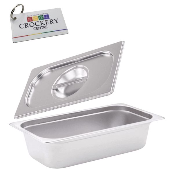 Insert Third 1/3 100mm With Lid +Keyring