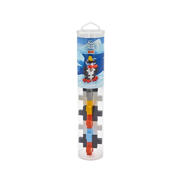 Plus Plus - Big Tube Penguin 15 Piece