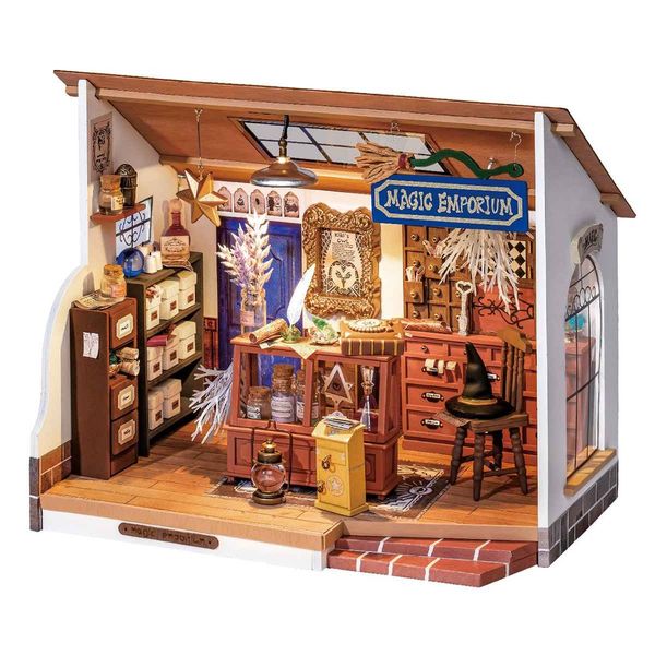 Robotime Kiki's Magic Emporium DIY Miniature House Kit