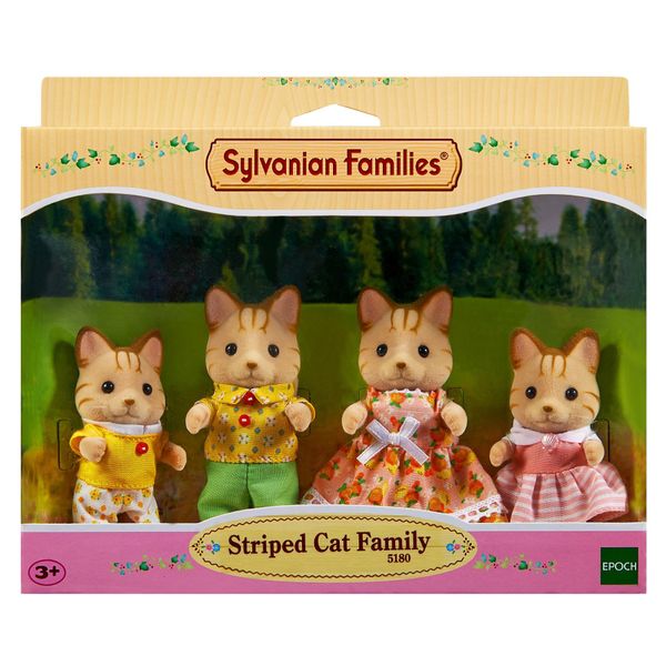 SYLVANIAN FAMILIES Striped Cat Family - 5180