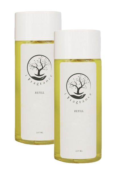 i fragrance Lemongrass Diffuser Refill - 150ml - Pack Of 2