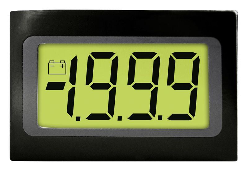 Lascar (SP400) Digital Panel Meter, , 3-1/2 Digits, DC Voltage
