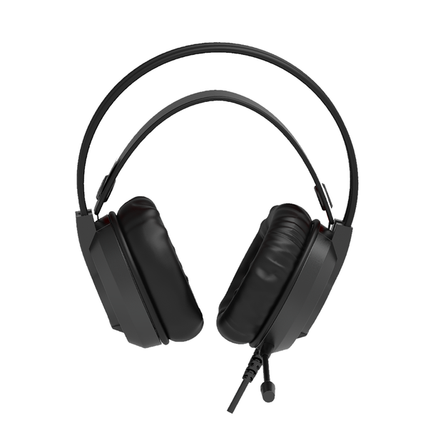 Fantech Wired Gaming Headset, 50mm Drivers, RGB Lighting, OD Mic, USB/3.5mm