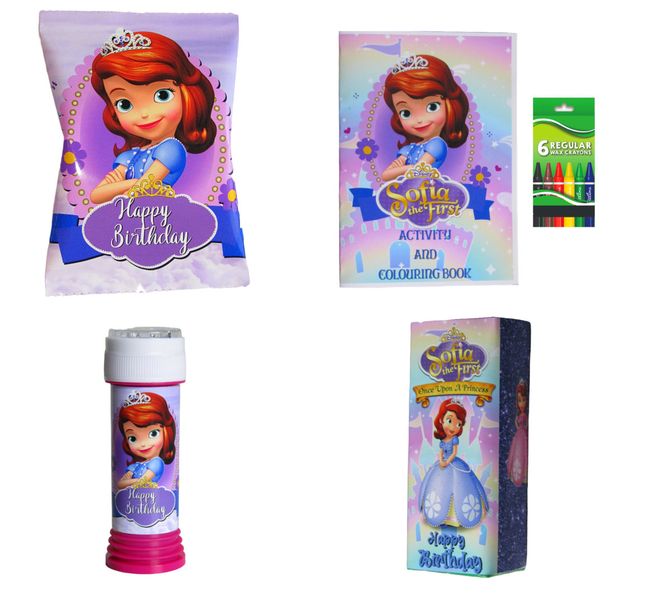 Sofia Ultimate Party Pack Birthday Set - 6 Sets