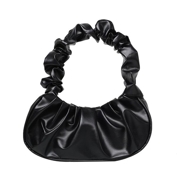 Women's Small Cloud Tote Solid Color Soft Daily Leisure Shoulder Bag