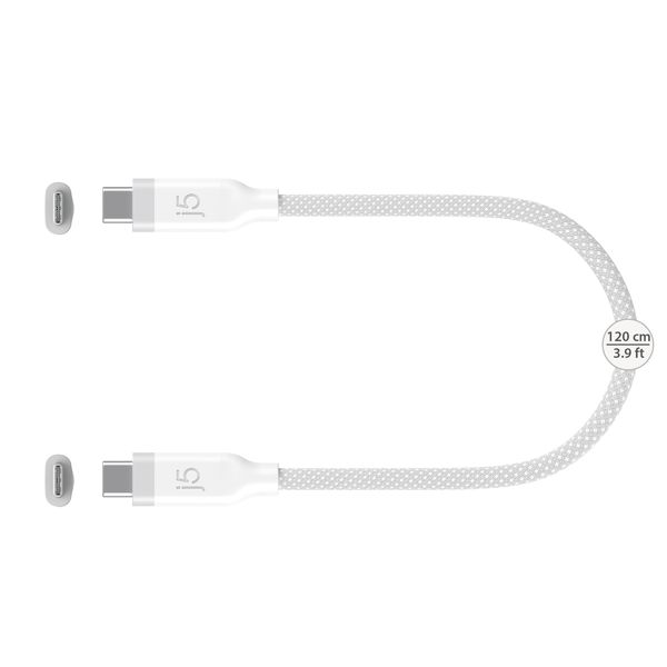 Bulk Pack 10 x J5create JUCX19L12W USB-C 3-in-1 Charge and Data Cable