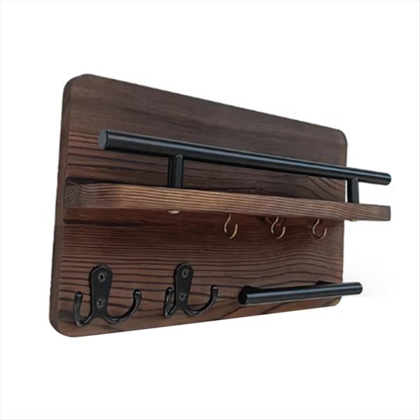 Key Holder Wall Mounted Coat Bag Hanger Rack Key Decorative Hook A