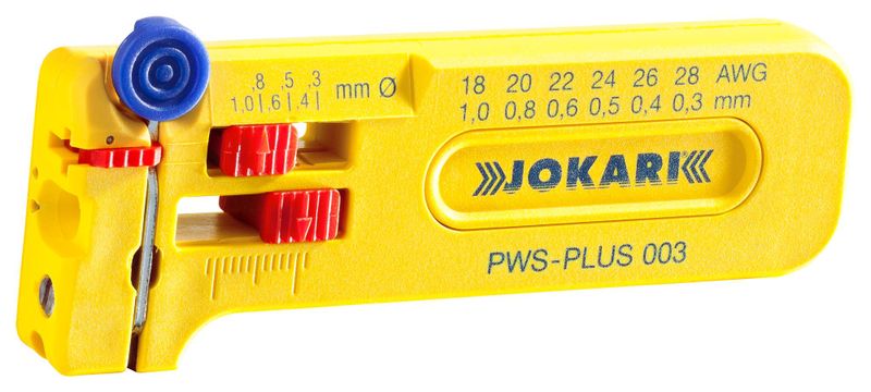 Jokari (40026) Wire Stripper, 28AWG to 18AWG, 0.3mm to 1mm