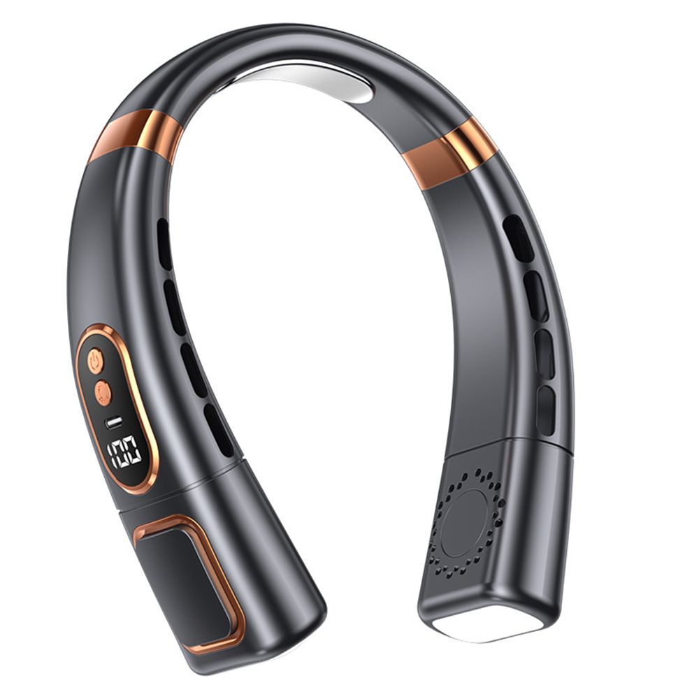 Portable Neck Hanging Fan, USB Handheld Silent Small Electric Fan