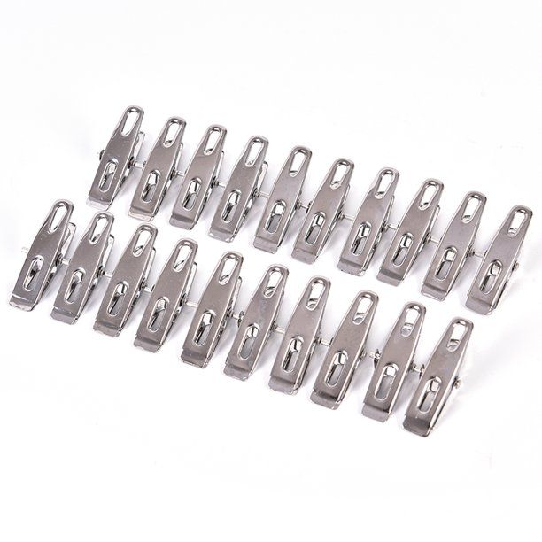 Stainless Steel Nonslip Multipurpose Clothing Clips - 4.5cm | Shop ...