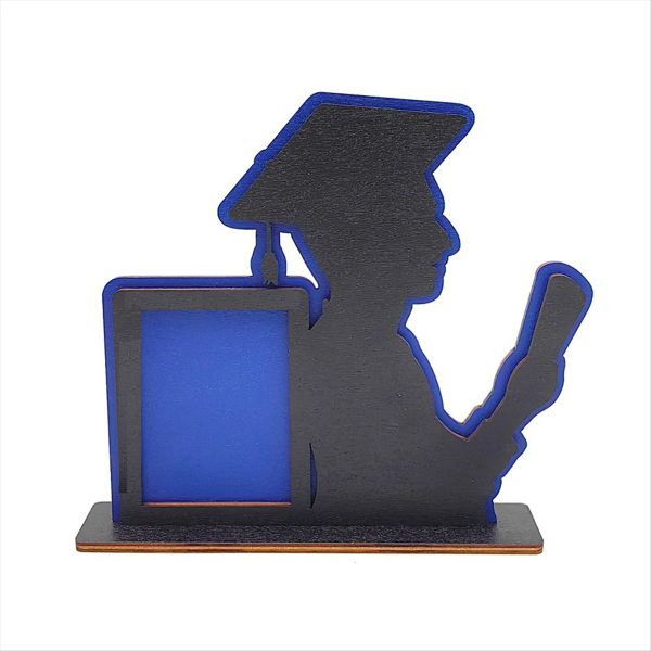 Class of 2024 Graduation Frame Wooden Graduation Picture Frame C