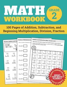 Math Workbook Grade 2: 100 Pages of Addition, Subtraction, and ...