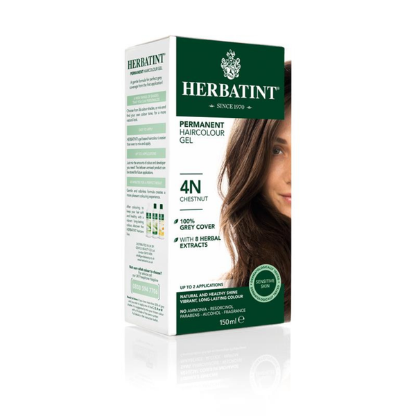 Herbatint Hair Colour - 4N Chestnut x 6