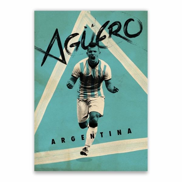 Aguero Argentina Poster - A1