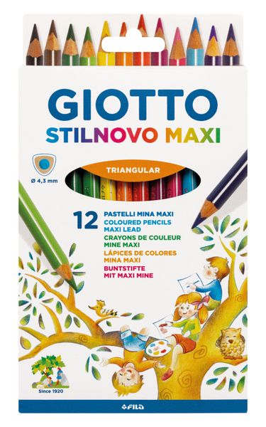 Giotto Stilnovo Maxi Tri Hangable box 12pcs