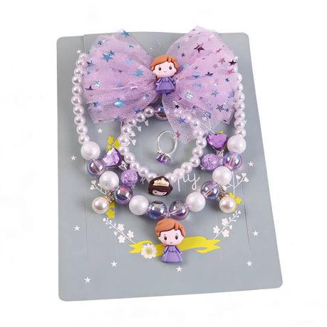 6 Pack Kids Jewelry SET New Necklace Set Cute Cartoon STYLE Image