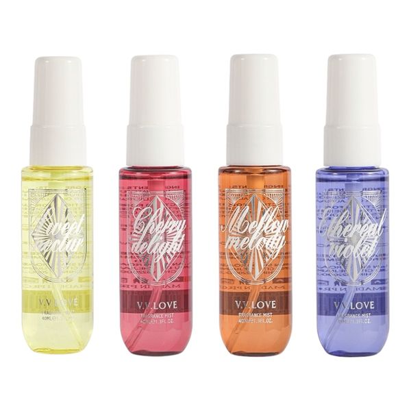 Set of 4 - V.V.LOVE Body Fragrance Mists 40ml