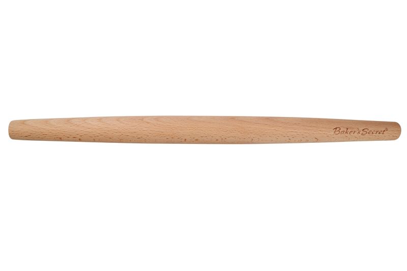 Baker's Secret 49cm Beech Wood Rolling Pin