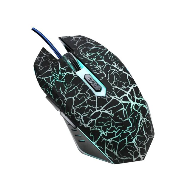 USB Wired Mouse With LED RGB Breathing Back Light