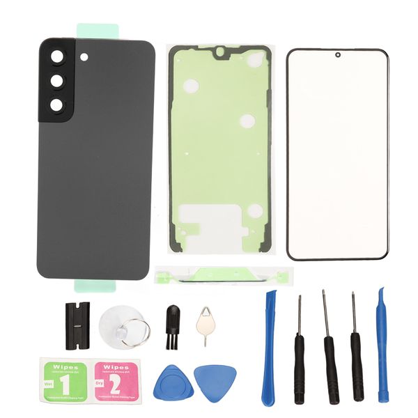 Back Glass Cover compatible with Samsung Galaxy S22 Plus Purple