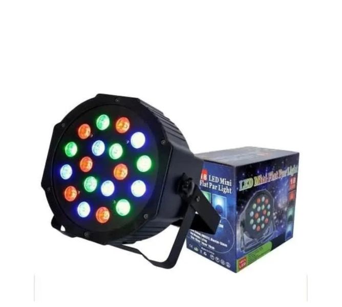 18 LED Mini Flat Par Light