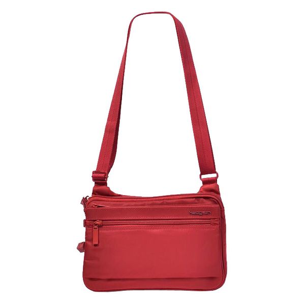 Hedgren Sally Crossover Safety Hook RFID Crossbody Handbag- Red