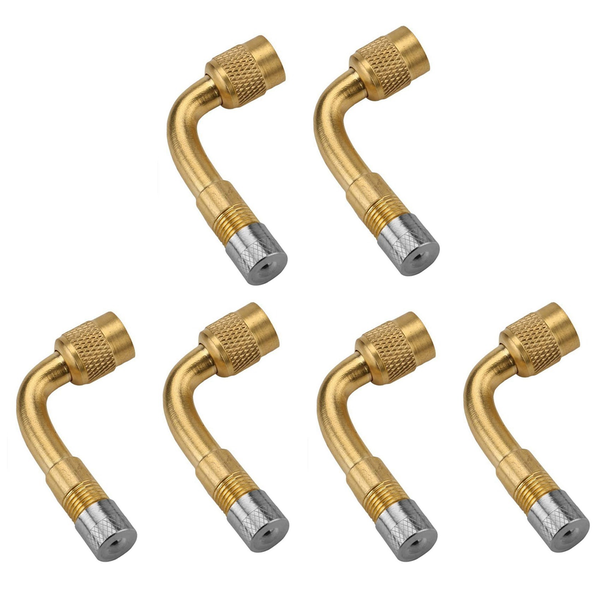 90 Degree Tire Pump Tube Inflator Extension Nozzle Elbow
